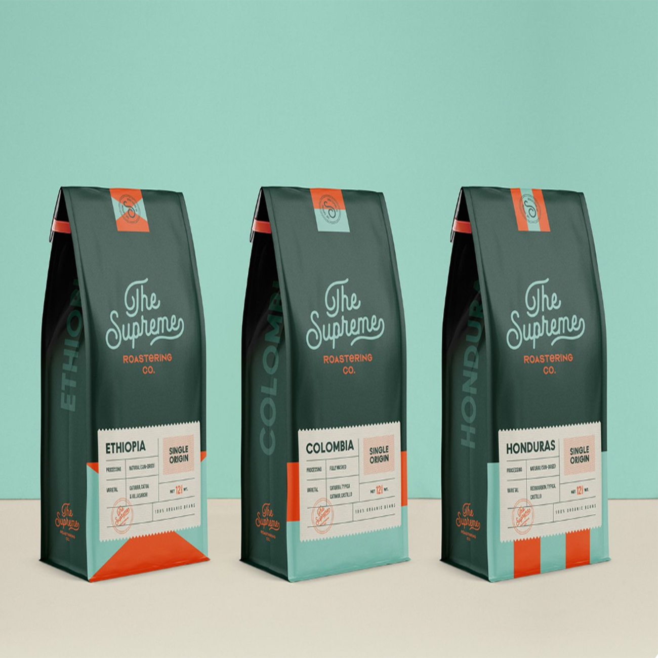 reusable food grade flat bottom bags for coffee packaging  custom print aluminum foil