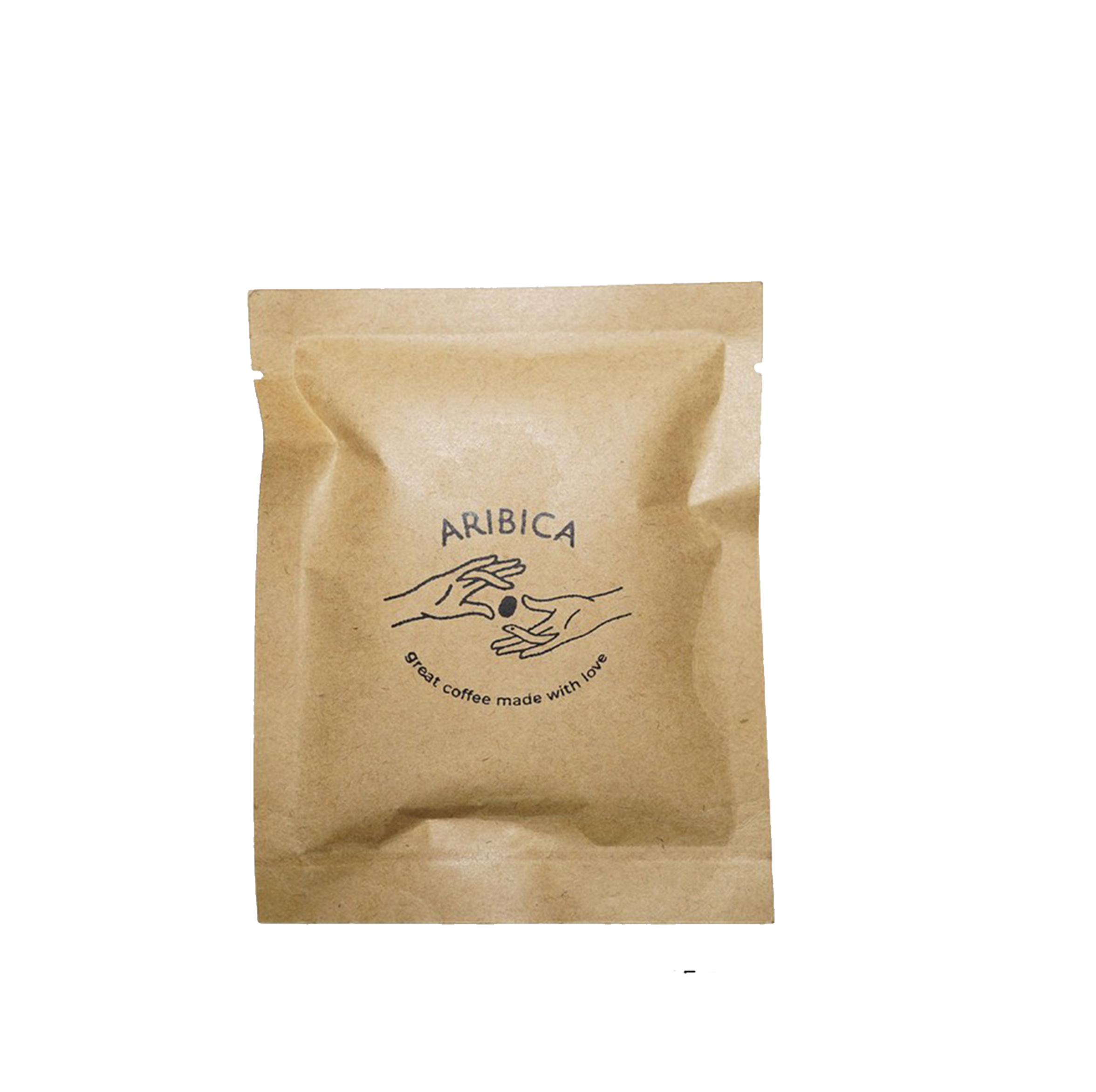 Food grade kraft paper biodegradable coffee tea bag packaging wholesale price digital printing coffee bag sachet coffee drip bag